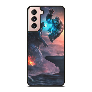 GODZILLA VS KONG ART Samsung Galaxy S21 Case GODZILLA VS KONG ART Samsung Galaxy S21 Case
