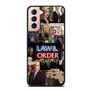 LAW AND ORDER COLLAGE Samsung Galaxy S21 Case