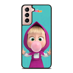 MASHA AND THE BEAR BUBBLEGUM Samsung Galaxy S21 Case