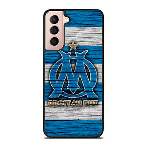 OLYMPIQUE DE MARSEILLE LOGO WOODEN Samsung Galaxy S21 Case OLYMPIQUE DE MARSEILLE LOGO WOODEN Samsung Galaxy S21 Case