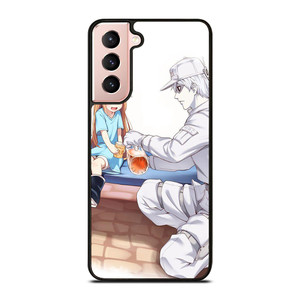 RED BLOOD CELLS AT WORK Samsung Galaxy S21 Case