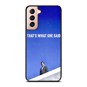 THE OFFICE SERIAL MOVIE QUOTE Samsung Galaxy S21 Case