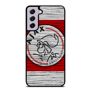 AJAX AMSTERDAM LOGO WOODEN Samsung Galaxy S21 FE Case AJAX AMSTERDAM LOGO WOODEN Samsung Galaxy S21 FE Case