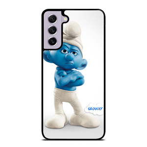 GROUCHY THE SMURF Samsung Galaxy S21 FE Case GROUCHY THE SMURF Samsung Galaxy S21 FE Case