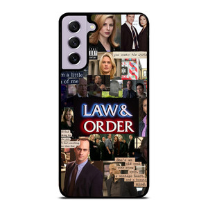 LAW AND ORDER COLLAGE Samsung Galaxy S21 FE Case LAW AND ORDER COLLAGE Samsung Galaxy S21 FE Case