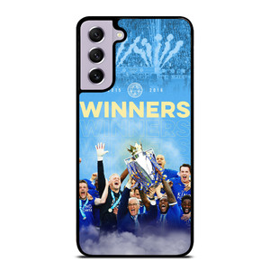 LEICESTER CITY FC CHAMPIONS Samsung Galaxy S21 FE Case LEICESTER CITY FC CHAMPIONS Samsung Galaxy S21 FE Case