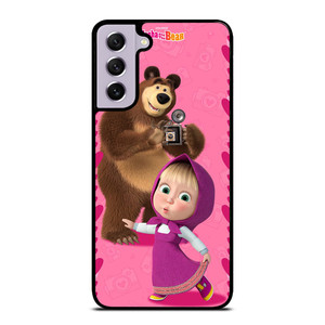 MASHA AND THE BEAR CUTE MODEL Samsung Galaxy S21 FE Case MASHA AND THE BEAR CUTE MODEL Samsung Galaxy S21 FE Case