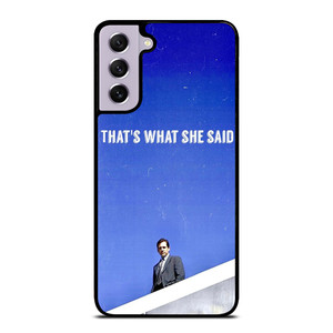 THE OFFICE SERIAL MOVIE QUOTE Samsung Galaxy S21 FE Case