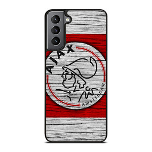AJAX AMSTERDAM LOGO WOODEN Samsung Galaxy S21 Plus Case