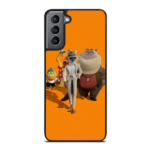 CHARACTERS OF THE BAD GUYS Samsung Galaxy S21 Plus Case CHARACTERS OF THE BAD GUYS Samsung Galaxy S21 Plus Case