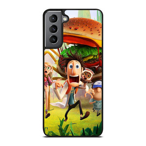 CLOUDY WITH A CHANCE OF MEATBALLS FUNNY Samsung Galaxy S21 Plus Case