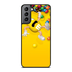 M&M'S CHOCOLATE YELLOW ICON Samsung Galaxy S21 Plus Case