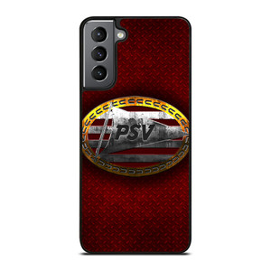 PSV EINDHOVEN METAL ART LOGO Samsung Galaxy S21 Plus Case
