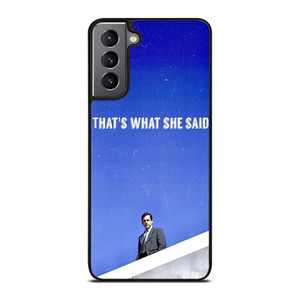 THE OFFICE SERIAL MOVIE QUOTE Samsung Galaxy S21 Plus Case