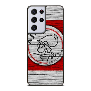 AJAX AMSTERDAM LOGO WOODEN Samsung Galaxy S21 Ultra Case AJAX AMSTERDAM LOGO WOODEN Samsung Galaxy S21 Ultra Case
