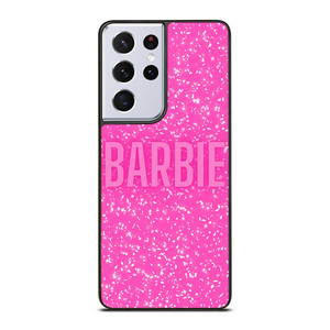 BARBIE GLITTER LOGO Samsung Galaxy S21 Ultra Case BARBIE GLITTER LOGO Samsung Galaxy S21 Ultra Case