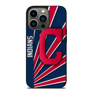 CLEVELAND INDIANS MLB TEAM iPhone 13 Pro Case Cover