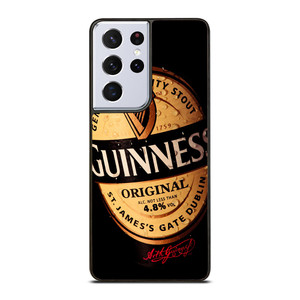 GUINNESS BEER LOGO Samsung Galaxy S21 Ultra Case GUINNESS BEER LOGO Samsung Galaxy S21 Ultra Case