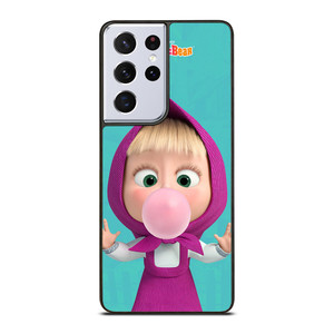 MASHA AND THE BEAR BUBBLEGUM Samsung Galaxy S21 Ultra Case