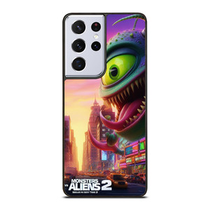 MONSTER VS ALIENS FUNNY CARTOON Samsung Galaxy S21 Ultra Case