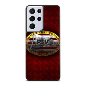 PSV EINDHOVEN METAL ART LOGO Samsung Galaxy S21 Ultra Case