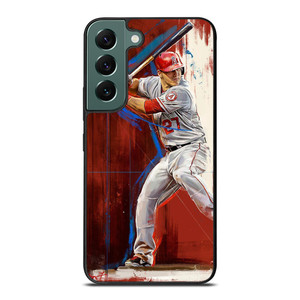 ART OF MIKE TROUT ANGELS Samsung Galaxy S22 Case