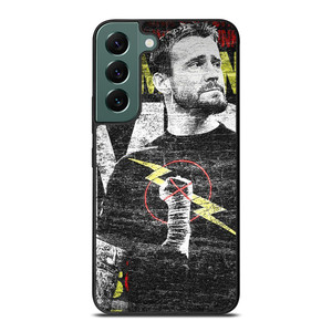 CM PUNK ART WWE Samsung Galaxy S22 Case