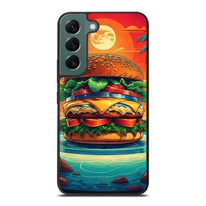 JIMMY BUFFETT BURGER Samsung Galaxy S22 Case JIMMY BUFFETT BURGER Samsung Galaxy S22 Case