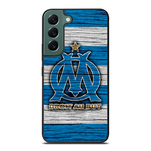 OLYMPIQUE DE MARSEILLE LOGO WOODEN Samsung Galaxy S22 Case OLYMPIQUE DE MARSEILLE LOGO WOODEN Samsung Galaxy S22 Case