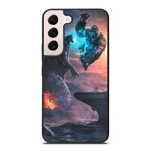 GODZILLA VS KONG ART Samsung Galaxy S22 Plus Case GODZILLA VS KONG ART Samsung Galaxy S22 Plus Case