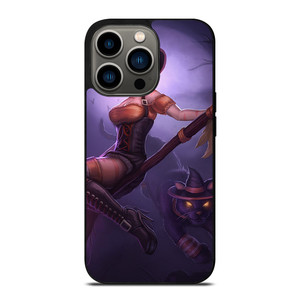 WITCH AND HALLOWEEN MOON iPhone 13 Pro Case