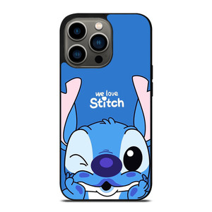 WE LOVE STITCH iPhone 13 Pro Case
