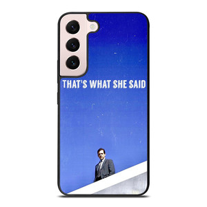 THE OFFICE SERIAL MOVIE QUOTE Samsung Galaxy S22 Plus Case THE OFFICE SERIAL MOVIE QUOTE Samsung Galaxy S22 Plus Case