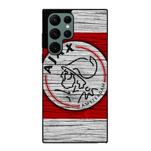AJAX AMSTERDAM LOGO WOODEN Samsung Galaxy S22 Ultra Case
