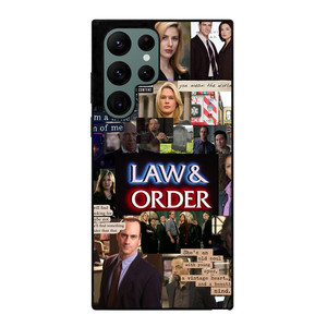 LAW AND ORDER COLLAGE Samsung Galaxy S22 Ultra Case