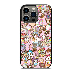 TOKIDOKI UNICORN DONUTELLA COLLAGE iPhone 13 Pro Case TOKIDOKI UNICORN DONUTELLA COLLAGE iPhone 13 Pro Case