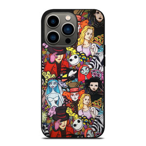 TIM BURTON CHARACTERS iPhone 13 Pro Case TIM BURTON CHARACTERS iPhone 13 Pro Case