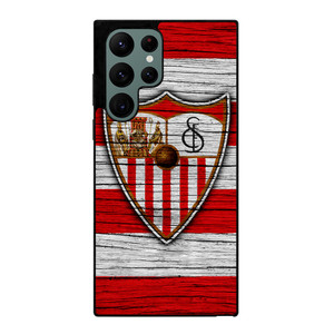 SEVILLA FC LOGO WOODEN Samsung Galaxy S22 Ultra Case