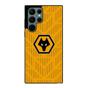 WOLVERHAMPTON WANDERERS FC LOGO Samsung Galaxy S22 Ultra Case WOLVERHAMPTON WANDERERS FC LOGO Samsung Galaxy S22 Ultra Case