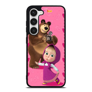 MASHA AND THE BEAR CUTE MODEL Samsung Galaxy S23 Case MASHA AND THE BEAR CUTE MODEL Samsung Galaxy S23 Case