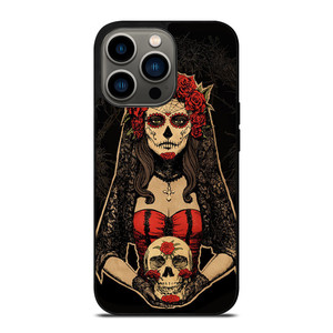 SUGAR SKULL GIRL 2 iPhone 13 Pro Case SUGAR SKULL GIRL 2 iPhone 13 Pro Case