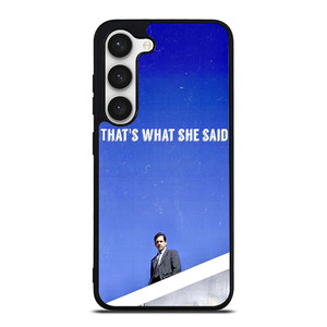 THE OFFICE SERIAL MOVIE QUOTE Samsung Galaxy S23 Case