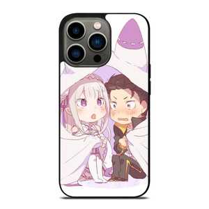 SUBARU AND EMILIA CHIBI iPhone 13 Pro Case