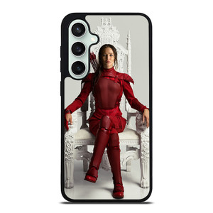 JENNIFER LAWRENCE HUNGER GAME RED Samsung Galaxy S23 FE Case