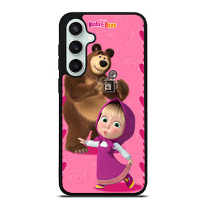 MASHA AND THE BEAR CUTE MODEL Samsung Galaxy S23 FE Case MASHA AND THE BEAR CUTE MODEL Samsung Galaxy S23 FE Case