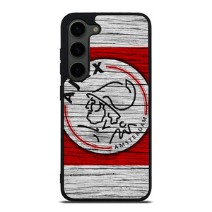 AJAX AMSTERDAM LOGO WOODEN Samsung Galaxy S23 Plus Case
