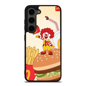 MCDONALDS ART ICON Samsung Galaxy S23 Plus Case MCDONALDS ART ICON Samsung Galaxy S23 Plus Case