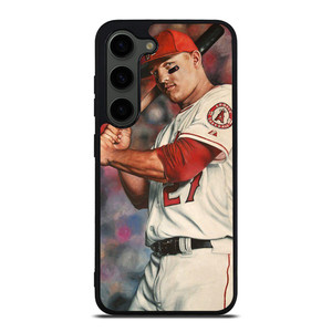 MIKE TROUT ANGELS ART Samsung Galaxy S23 Plus Case MIKE TROUT ANGELS ART Samsung Galaxy S23 Plus Case