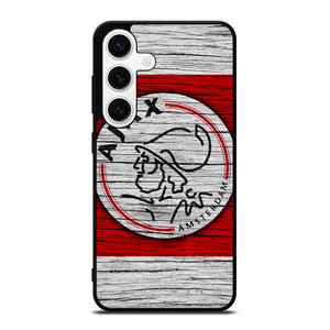 AJAX AMSTERDAM LOGO WOODEN Samsung Galaxy S24 Case AJAX AMSTERDAM LOGO WOODEN Samsung Galaxy S24 Case