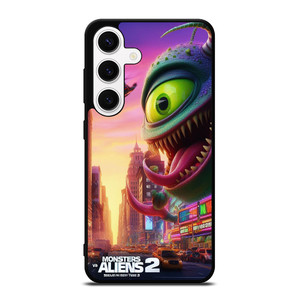 MONSTER VS ALIENS FUNNY CARTOON Samsung Galaxy S24 Case MONSTER VS ALIENS FUNNY CARTOON Samsung Galaxy S24 Case